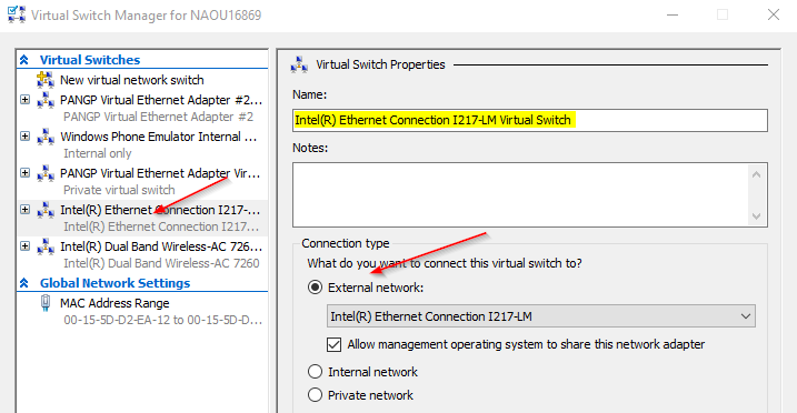 Hyper-V Virtual Switch